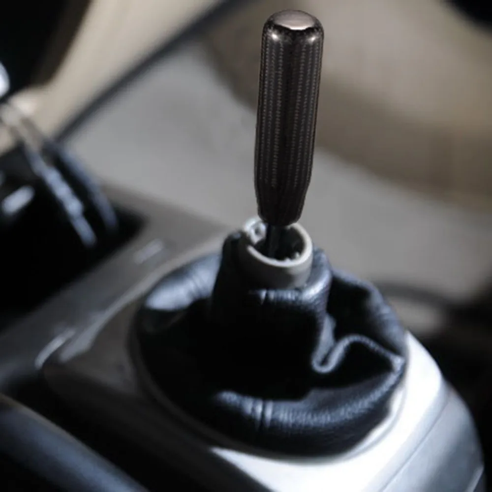 13 см углеродное волокно черный автомобиль ручной рычаг переключения передач головка переключения рукоять рычага
