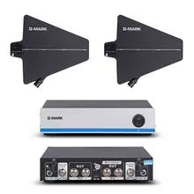 G-MARK Беспроводная микрофонная антенна усилитель сигнала дистрибьютор 500-950 МГц Частота для расширения 400 метров UWP D11