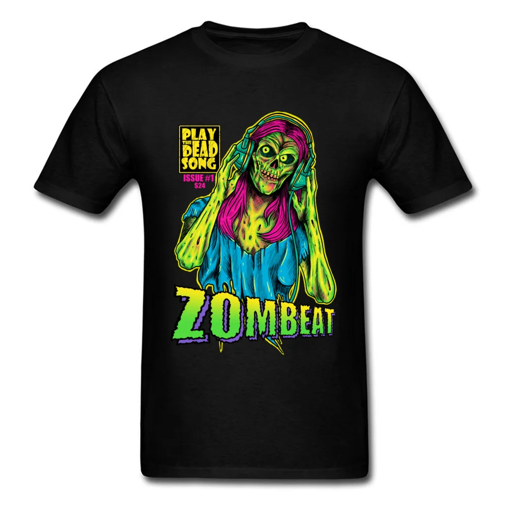  Normal T Shirt Family Short Sleeve Mens Tshirts TpicOriginaltitle Simple Style Fall Top T-shirts Round Neck Drop Shipping Zombeat black