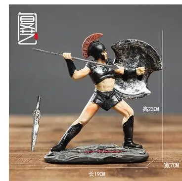 

Ancient ancient knight is decorated with the ancient Roman Spartan warrior character model ancient Greek decoration Greek Saddle