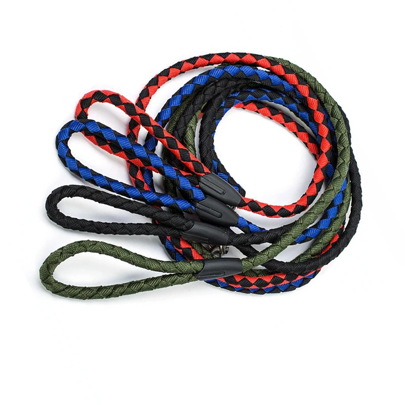 

Nylon Weaving Dog Leashes for Small Medium Large Dog Leads Pet Product Training Walking Safety Traction Rope Puppy Accessories