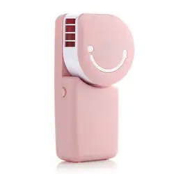 UIM портативный вентилятор Smile Mini Кондиционер для лица USB Перезаряжаемый охлаждающий вентилятор домашний ручной вентилятор для дома на