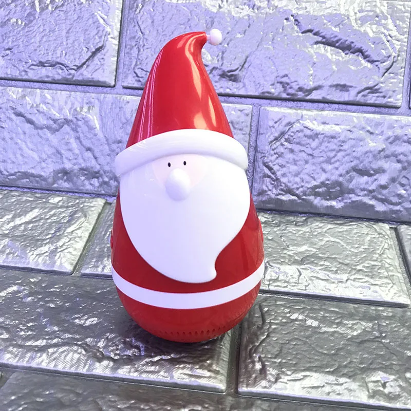 Christmas Gifts Mini Santa Bluetooth Speaker Cute Tumbler Wirless Stereo Surround Speaker Subwoofer Hifi Music Player  (15)