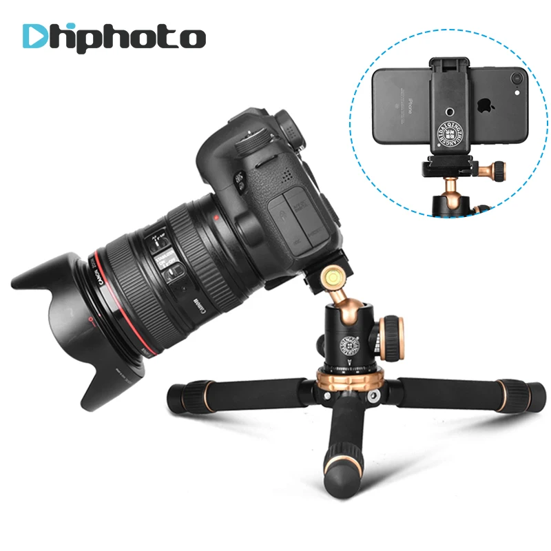 Q166Z Compact DSLR Camera Tripod for Canon Nikon,Mini Travel Tripod