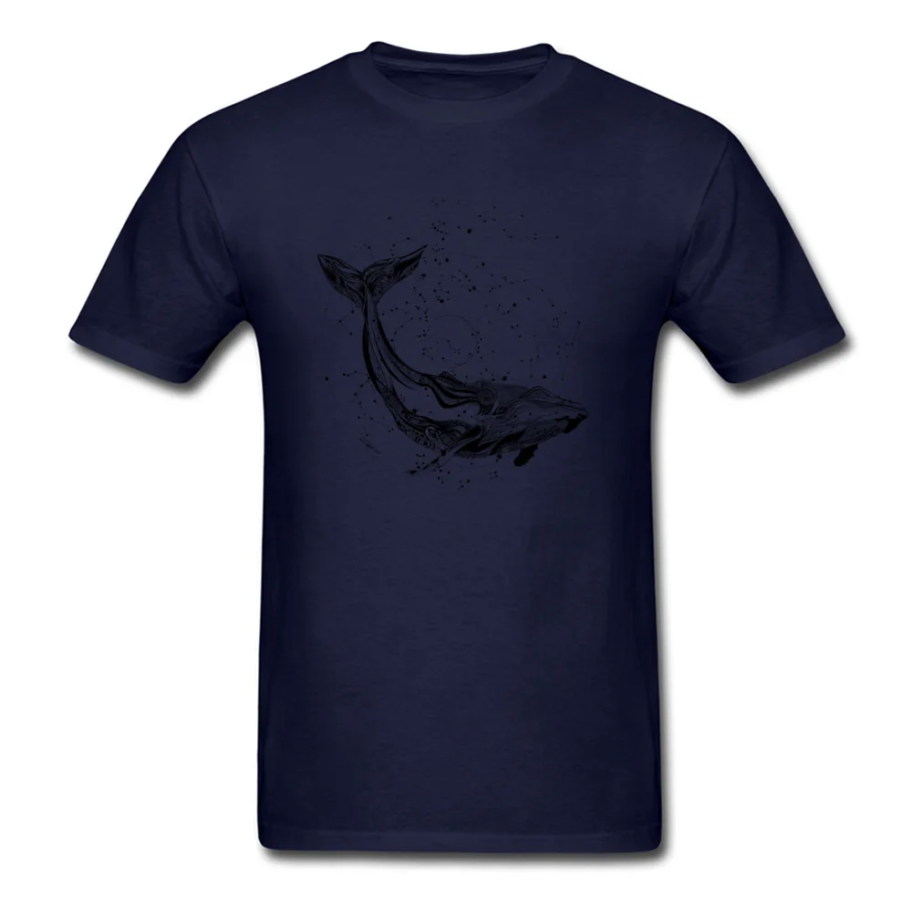 Casual Wild Spirit Round Collar T-shirts Summer/Autumn Tops Shirt Short Sleeve for Men Hot Sale Pure Cotton Europe Tshirts Wild Spirit navy