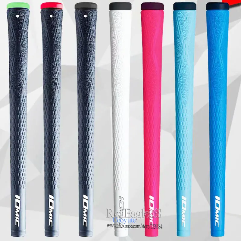 

Cooyute New IOMIC Golf irons Grips high quality Rubber Golf Wood grips 7pcs/lot irons clubs Golf grips Free shipping