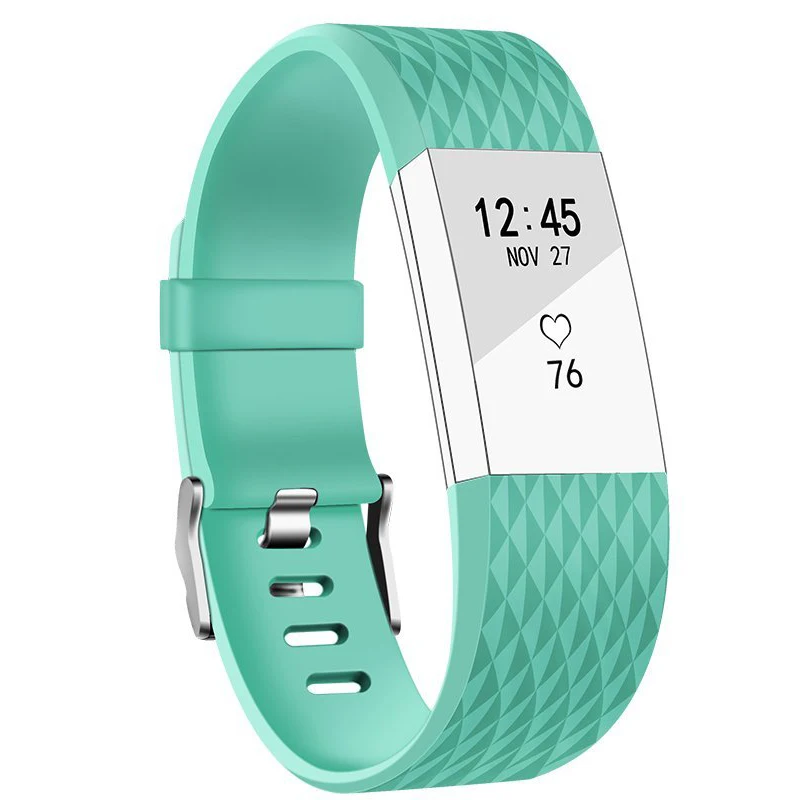 Горячая Смарт запястье Запчасти для авто Fitbit Charge 2 ремешок Fit bit Charge2 Flex браслет кожа браслет с формами