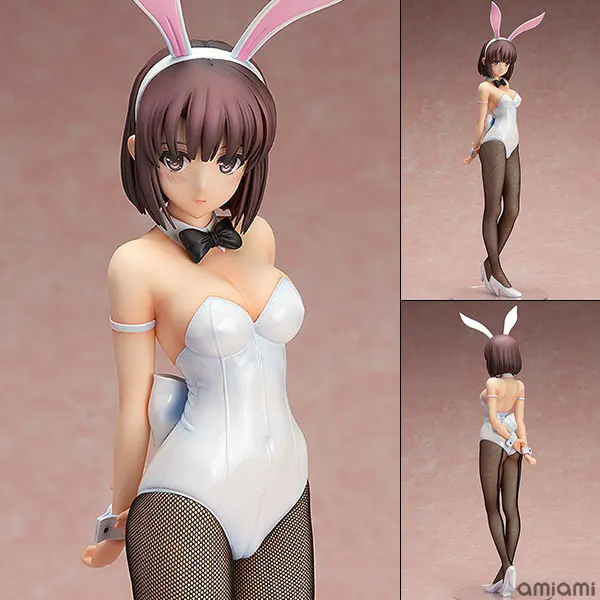 

Saekano : How to Raise A Boring GirlFriend Katou Megumi Bunny Girl PVC Action Figure Collection Model Kids Toy