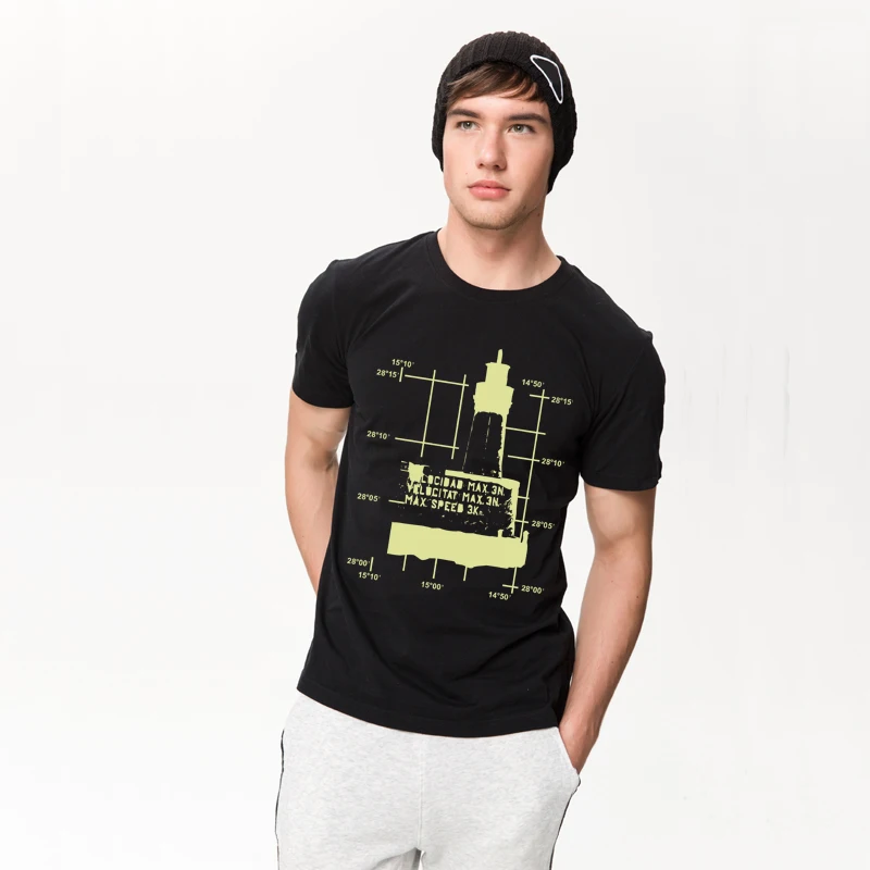 HanHent New Engineering Tshirts 2018 Fashion Trending Men Streetwear Summer Tops Black Mens Clothing Geeks Style Tee shirt