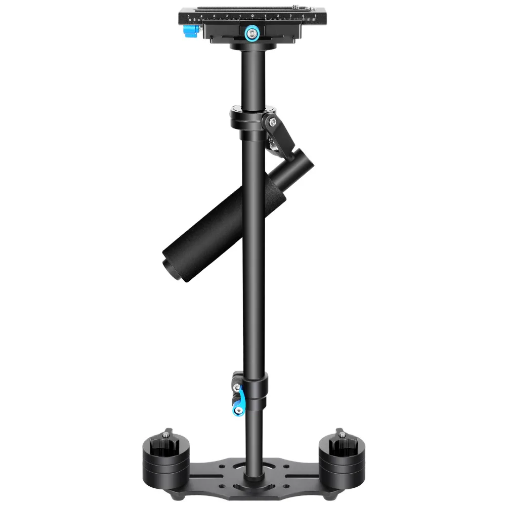 

Neewer Aluminium Alloy 24 inches/60 cm Handheld Stabilizer with 1/4 3/8 inch Screw Quick Shoe Plate for Canon/Nikon/Sony/Video