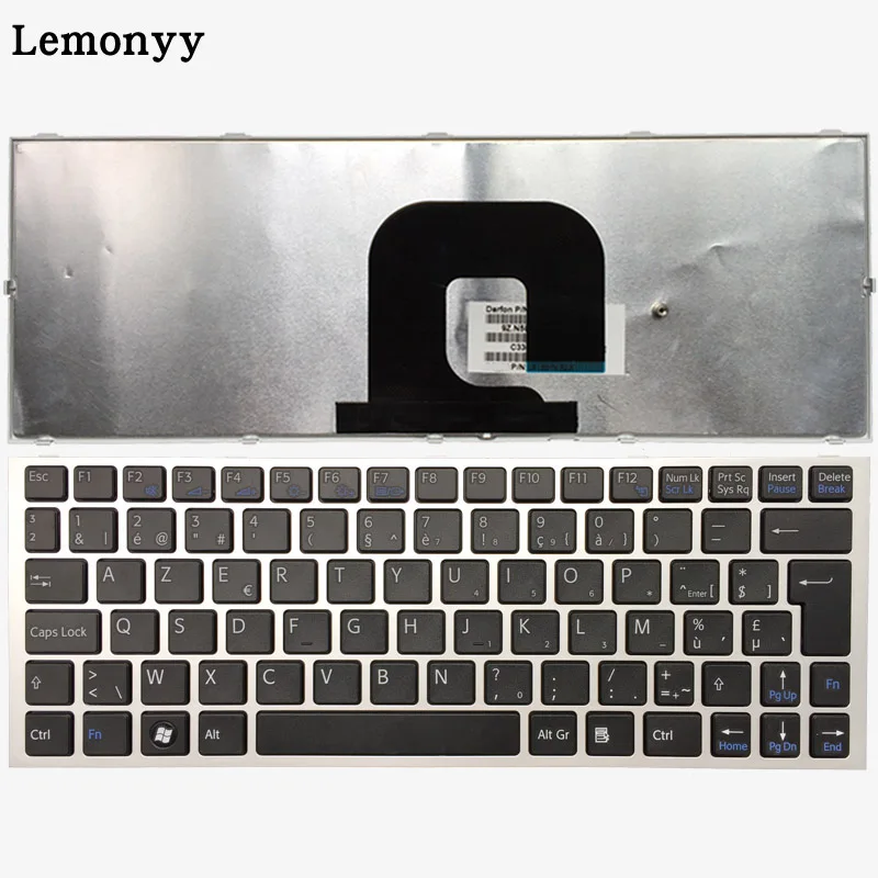 

Belgium Laptop keyboard FOR SONY Vaio VPC-YA VPC-YB VPC YA YB VPCYB15JC VPCYB35JC YB15AL Silver With frame