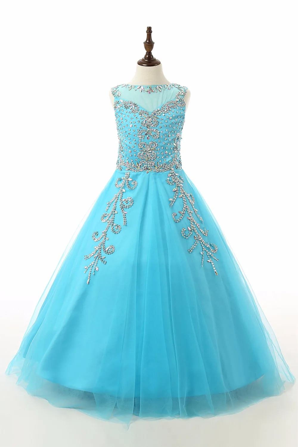 flower girl dresses pastel colours