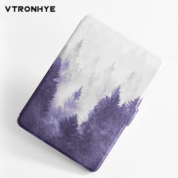 

Cover for Amazon Kindle Paperwhite 4 Case Forest Print Protective Shell for funda Kindle Paperwhite 2018 Auto Wake up/Sleep