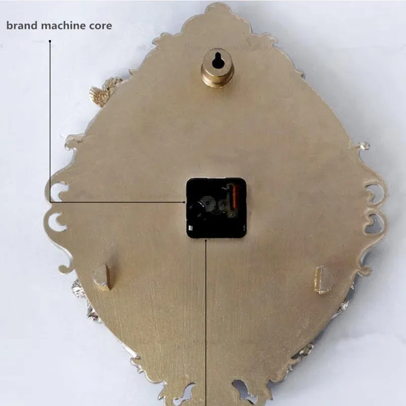 Европейские гостиная креативные модные художественные украшения настенные часы с тихим ходом спальни часы большие настенные часы Ангел кварцевые часы