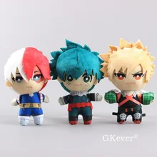 My Hero Academy Mascot плюшевый кулон с брелоком " 15 см Todoroki Shoto Bakugou Katsuki Midoriya izku маленькие мягкие куклы подарок