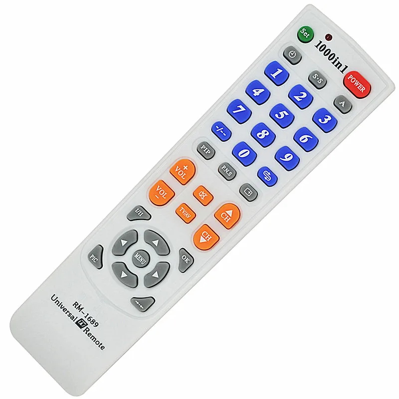 Universal TV remote control RM 1689 for most brands TVin Remote