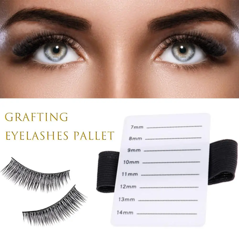 7-14mm Eyelash Board Individual Eyelash Extension Stand Acrylic Pad Holder False Lashes Adhesive Glue Pallet Holder 7-14mm Eyelash Board Individual Eyelash Extension Stand Acrylic Pad Holder False Lashes Adhesive Glue Pallet Holder