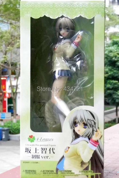 Горячая любовь игры Clannad Sakagami Томойо пикантные 4 листья 1: 6 Весы 25 см фигурку Игрушечные лошадки