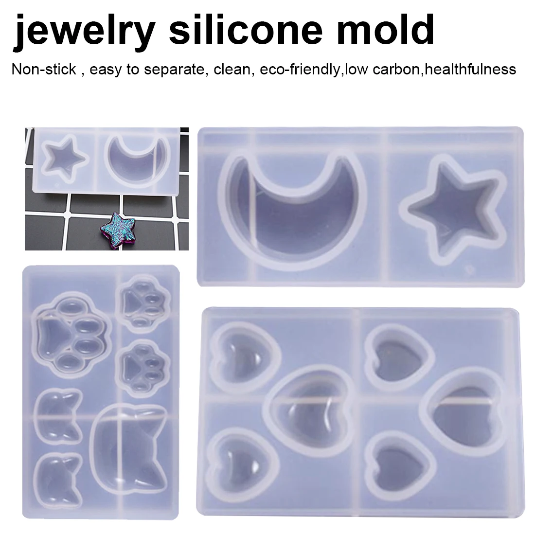

Craft supplies tools Silicone Mold Resin Silicone Mold handmade DIY Jewelry Making epoxy resin molds