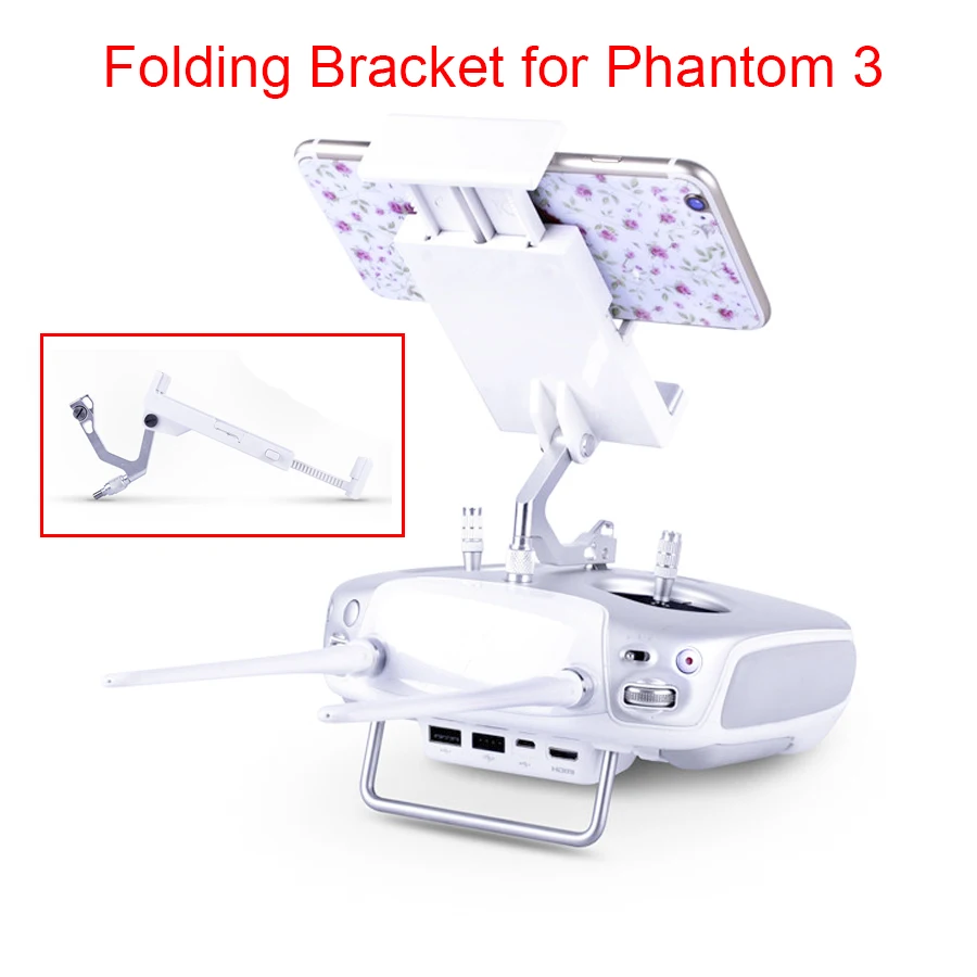 

Remote Control Tablet Holder Phone Bracket For DJI Phantom 3 Standard Phantom 2 for iPad mini CellPhone iPhone