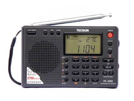 

F-10 TECSUN PL-880 Portable Stereo Full Band Radio with LW/SW/MW SSB PLL Modes FM (64-108mHz)