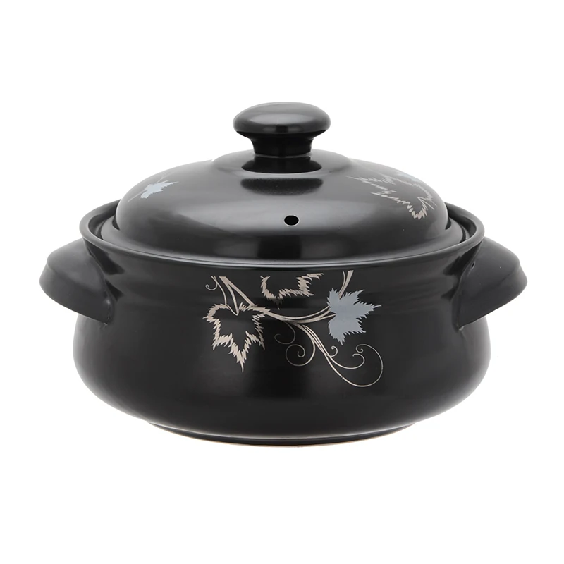 2.8L Ceramic Casseroles Saucepot Caserolas with Silicon Pad For Oven