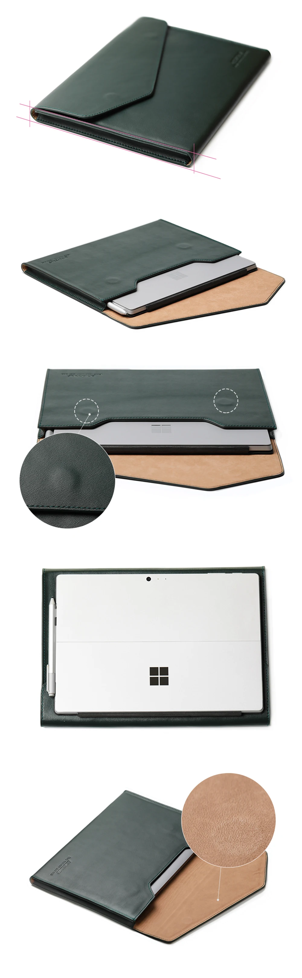 Чехол для ноутбука ACECOAT для microsoft Surface Pro7/Pro6/Pro5, мужская женская сумка для ноутбука, чехол для ноутбука 12,3 дюймов, чехол для планшета и ноутбука