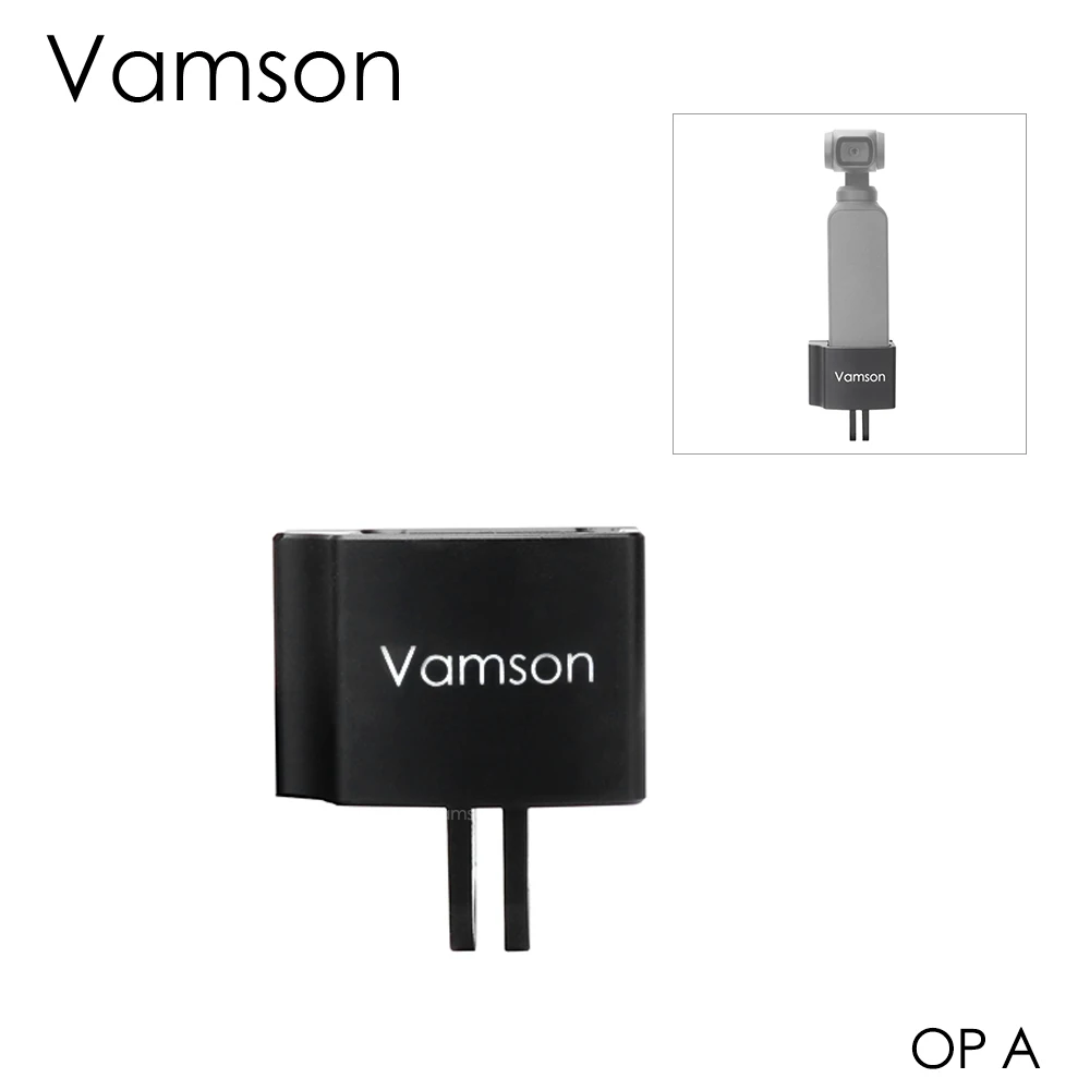 

Vamson for Huawei for Xiaomi Holder Fixed Mount Charging base Chest Strap Backpack Clip Tripod for DJI Osmo Pocket Accessory OPA