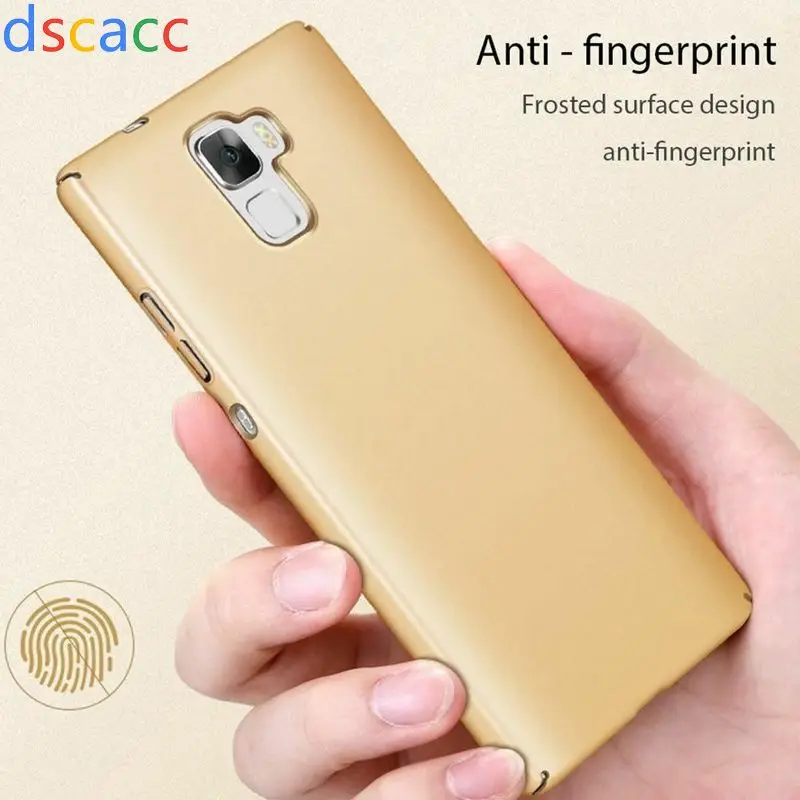 Dscacc ультратонкий, гладкий матовый Жесткий для задней панели чехол для huawei Honor 7X 8X V8 V9 V10 V20 PLAY 6S фотоаппаратов моментальной печати 7S 8 9 6A 7A 8A Pro рlus Lite 100 шт