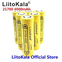 2020 6 sztuk LiitoKala Lii-40A 21700 4000mAh akumulator litowo-jonowy 3.7 V 15A moc 5C rozładowanie 21700 baterii