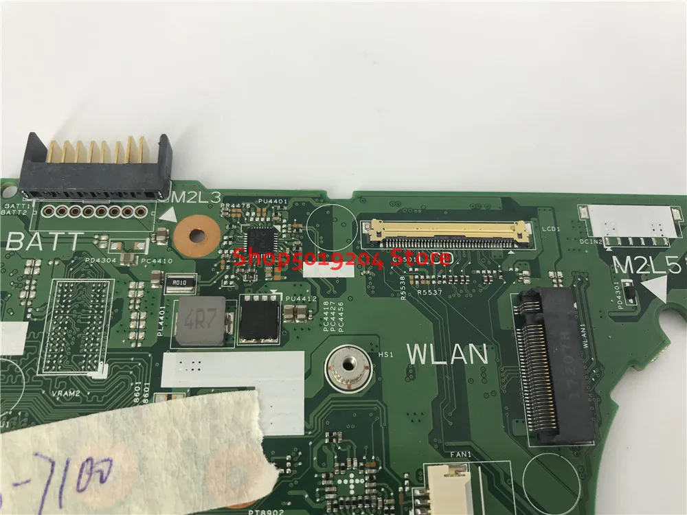 Материнская плата для ноутбука DELL Inspiron 15 3567 3467 материнская с SR2ZW CN 0RY2Y1 cpu 15341 1 91N85