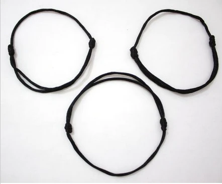 Aliexpress Fashion Vintage Black Hand Made Adjule Size Fashion Vintage Black Hand Made Adjule Size String Kabbalah Bracelet Cuff Wristband Diy For Women Jewelry