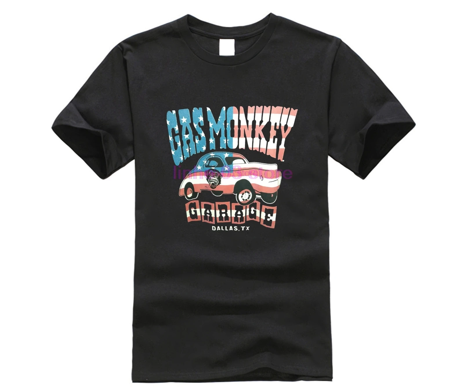 Gas monkey гараж бар N Grill 2015 футболка XXL Даллас TX 1944 Willys Gasser A26