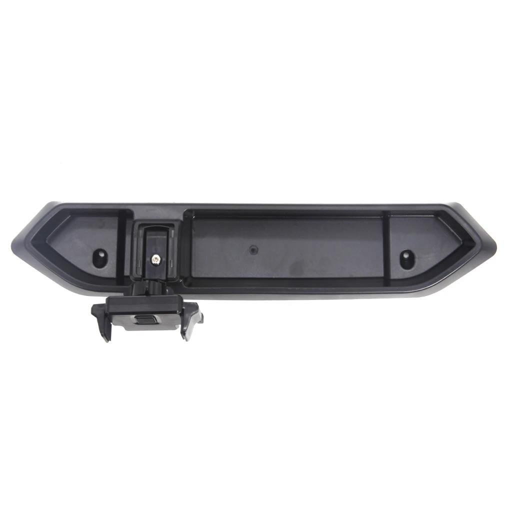Black ABS Mobile Phone Holder Car GPS Bracket Dash Mount Holder Storage Box For Jeep Wrangler JL 2018 17.32x3.74x2.76 Inch