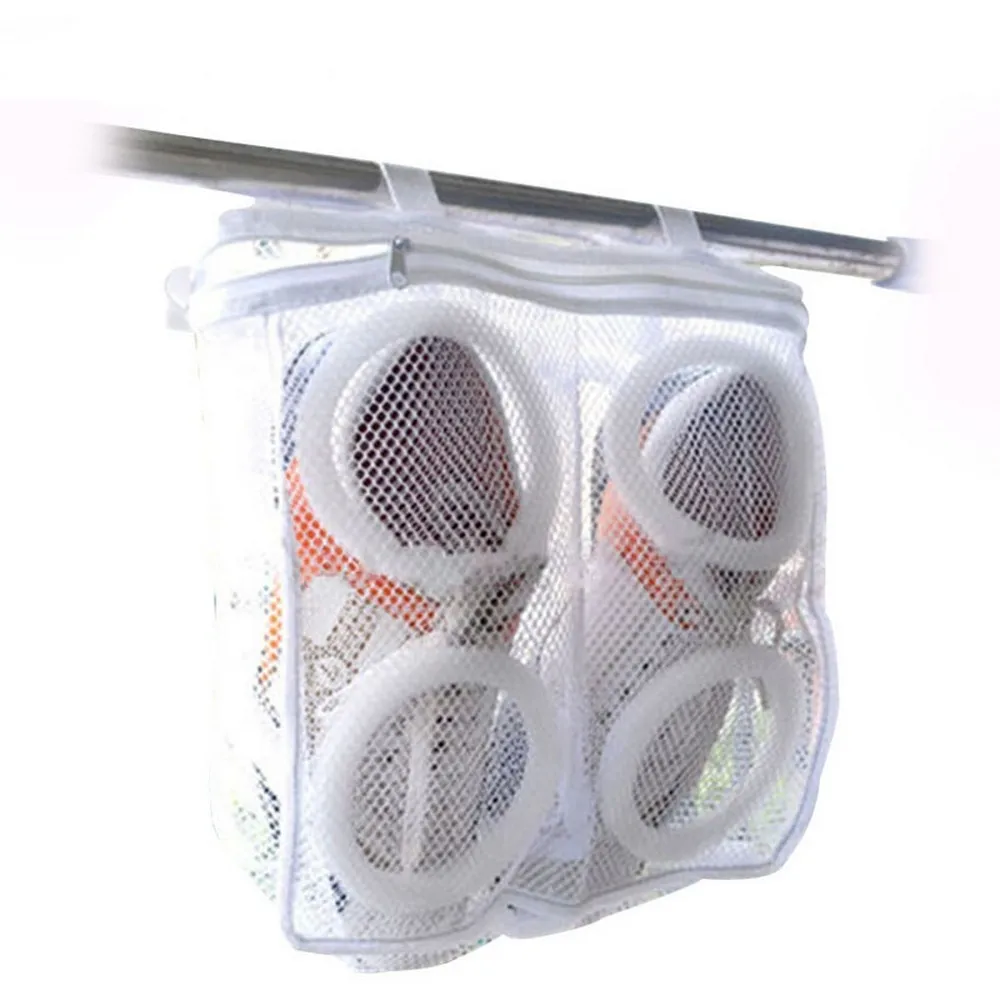 

Laundry Bags Hanging Dry Sneaker Mesh Shoes Protect Wash Machine Home Storage Organizer Accessories Protective clothing Product