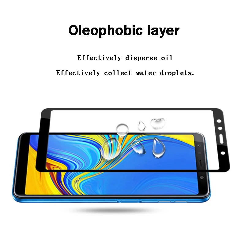 2 Pcs Tempered Glass For Samsung A9 A7 A6 A8 2018 Screen Protector Film For Samsung Galaxy J4 J6 Plus A5 A7 A3 2016 Glass Film (5)