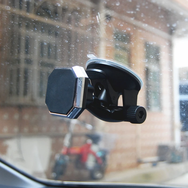 Регулируемый магнитный автомобильный держатель, магнитный автомобильный держатель для телефона, вращающийся на 360 градусов, подставка для крепления, универсальный держатель на лобовое стекло, рука