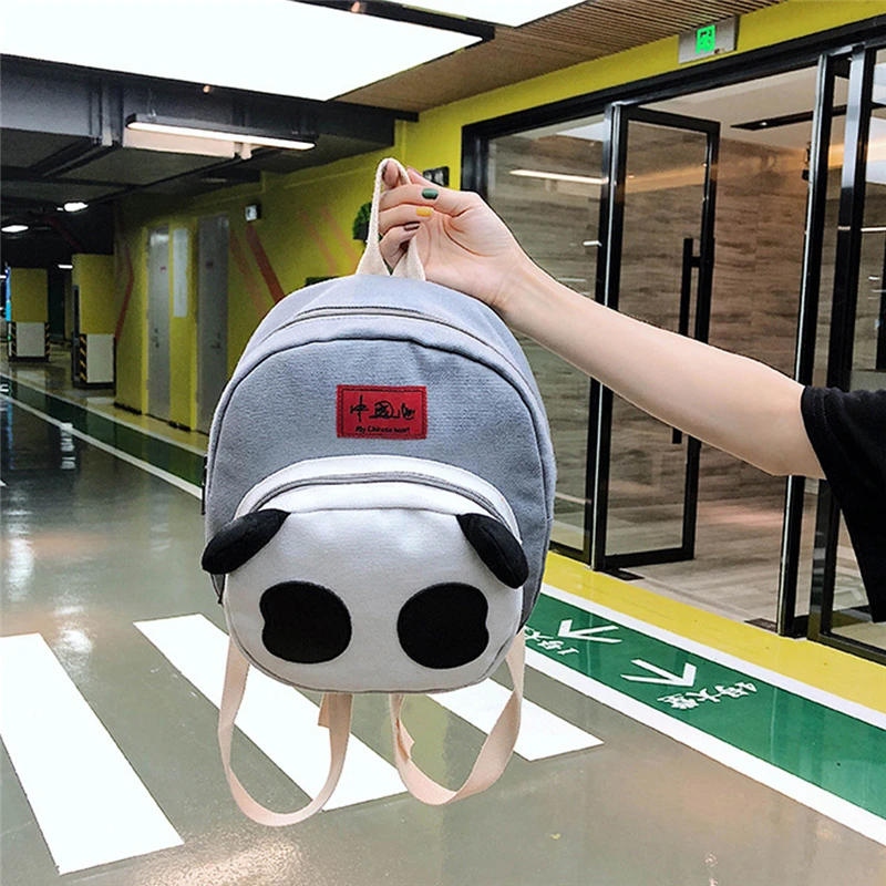 #*Cheap 2019 New Backpack Creative Cartoon Panda Children Kindergarten Children Schoolbag Backpack Kids Food Tourism Fashion Baby