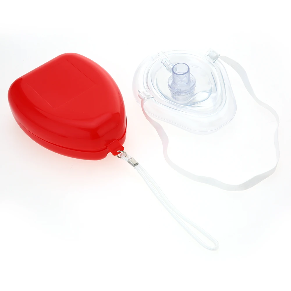 CPR уход за кожей лица Sheild Resuscitator спасательный первой помощи маски для век дыхательная маска для СЛР рот дыхание одностороннее значение устройства