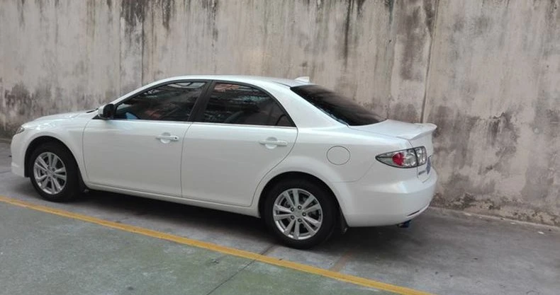 Спойлер для Mazda 6 2003- высокого качества ABS Авто Задние Спойлеры-крылья автомобильные аксессуары