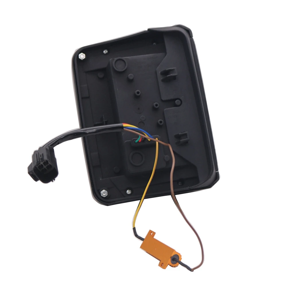Светодиодный задние фонари дым/прозрачные линзы для Jeep Wrangler 2007- JK JKU Break: сигнал заднего хода обратный поворот парковочный сигнал лампа
