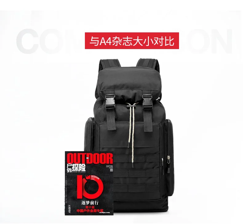 Водонепроницаемый Тактический Рюкзак Molle Camo, военный армейский походный рюкзак для кемпинга, рюкзак для путешествий, спортивная сумка для альпинизма на открытом воздухе