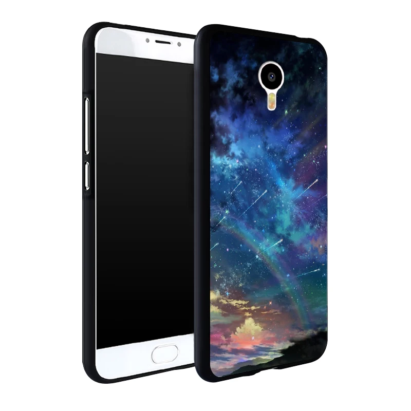 Meizu M3 Note Case Original Cover for Meizu M3 Note Case bag Cover Skin Wolf Fish Skull m3 note Fundas 100% BiNFUL 33