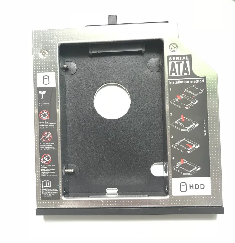 Новый жесткий диск WZSM 12 7 мм SATA 2nd SSD HDD Caddy для ThinkPad T420 T430 T510 T520 T530 W510 W520 W530 W700 W701 R400 R500