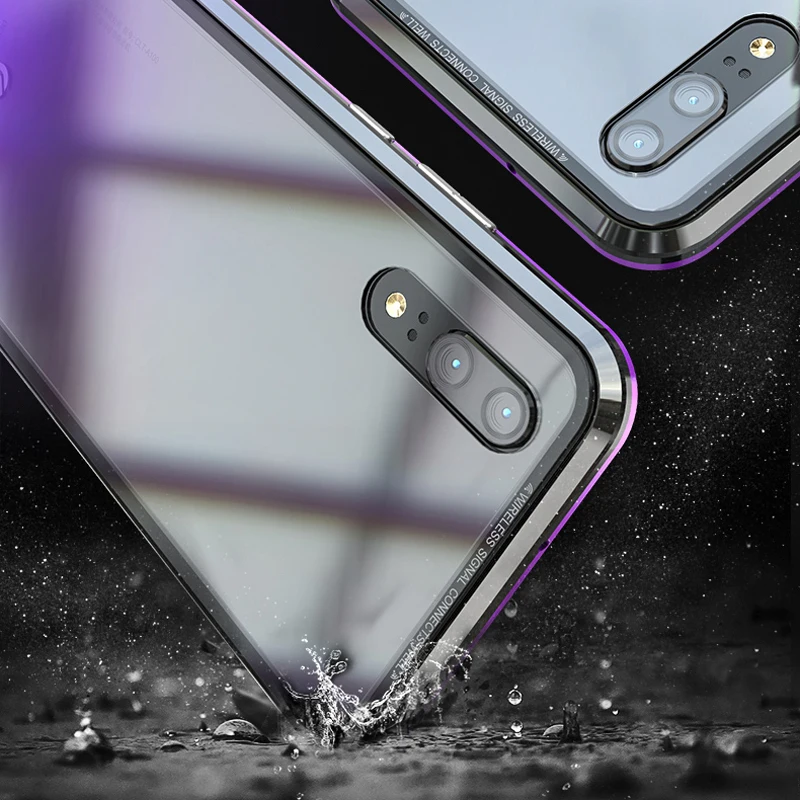 Luxury Magnetic Metal Bumper,Case For coque Huawei P30 Pro P30Pro P20 P20Pro Glass Back Cover Huawei P30 Pro Case coque funda On Luxury Magnetic Metal Bumper,Case For coque Huawei P30 Pro P30Pro P20 P20Pro Glass Back Cover Huawei P30 Pro Case coque funda On