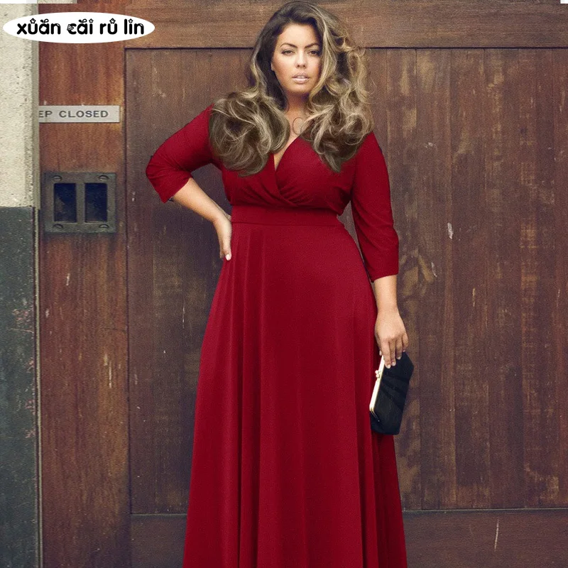 long gown for fat women