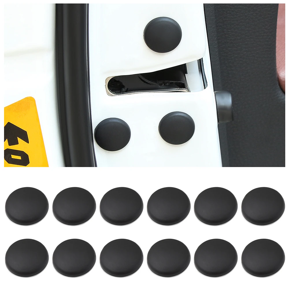 

12PCS/Lot Car Door Lock Screw Protector Cover For Kia Sportage R KX5 QL K2 Hyundai Tucson 2015 - 2017 Ix35 Verna Solaris