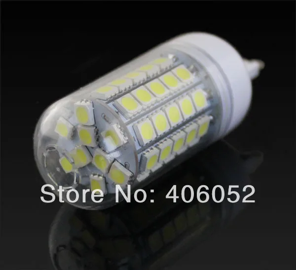 10 шт./лот светодиодная лампа smd5050 g9 e27 5 Вт 9 12 220 В теплый белый чистый свет|lamp light|e27
