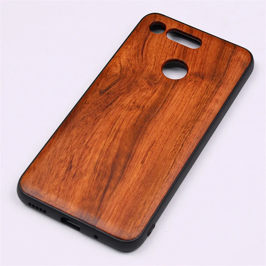 BOOGIC Original Wood Phone Case For Huawei Honor View 20 V20 V10 Wood +TPU Cover For Honor 8x Play 10 Ultra-Thin Wooden Coque (23)