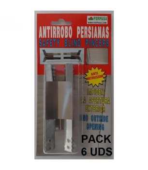 

FERPASA type crimp ANTI THEFT BLIND "CLIPS" 6 PCS